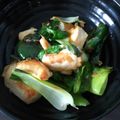 はじめての一人暮らし's cooksnap of when they made 鶏むねとチンゲンサイの中華炒め.
