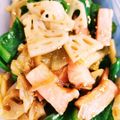 カピカピコ's cooksnap of when they made 簡単副菜☆蓮根とベーコンのさっぱり炒め.