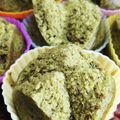 sora93's cooksnap of when they made ホットケーキミックスｄｅ抹茶蒸しパン.