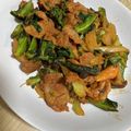 ☆sinnkuro★'s cooksnap of when they made 簡単☆豚肉とキャベツのコチュジャン炒め.