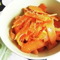 おかずさん88's cooksnap of when they made 簡単　ひらひら人参のハニーマスタード和え.