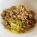 はむまき0516's cooksnap of when they made 適度な辛さの♡汁なし坦々麺.
