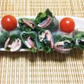 カチーーーン's cooksnap of when they made 農家直伝八尾若ごぼうのライスペーパー巻き.