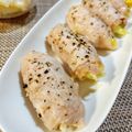 シルバニア's cooksnap of when they made お弁当おつまみに♪わさびチーズ白菜肉巻き.