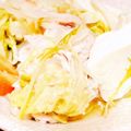 earth。's cooksnap of when they made 野菜と豚のヘルシー蒸し鍋.