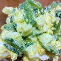 ちーまぐ's cooksnap of when they made ゆで卵ときゅうりとクリチのご馳走サラダ♫.