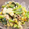 chopiii's cooksnap of when they made 小松菜と卵のデリ風サラダ.
