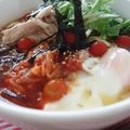 さくら1203's cooksnap of when they made キムチ冷麺風ところてん.