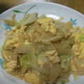 凪なぎ's cooksnap of when they made 簡単☆レタスと玉ねぎの卵炒め.