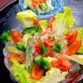 ルぴあ's cooksnap of when they made まるごとトマトときゅうりとアスパラサラダ.
