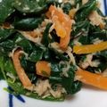 あかゆう832⭐️'s cooksnap of when they made 子供大好き！ほうれん草とにんじんのサラダ.