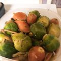 ゆいっぴーー's cooksnap of when they made 芽キャベツのバターにんにく醤油炒め.
