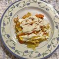 ブランディ's cooksnap of when they made 昼食を夕食にリメイク！オム焼きそば♪.