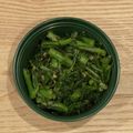 chihirola's cooksnap of when they made 春菊の香り楽しむ塩麹炒め.