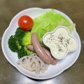 こうゆうあんりぃ's cooksnap of when they made 温野菜サラダ♪をHOTチーズマヨソースで.