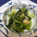 マヨメロディー's cooksnap of when they made 【副菜】小松菜のなめ茸和え.
