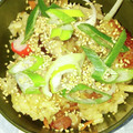 yama_miu's cooksnap of when they made 炊飯器で簡単　焼き鳥缶の炊き込みご飯.