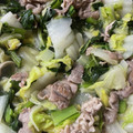 Perlまま's cooksnap of when they made 白菜と豚のとろり塩炒め.