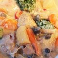 naki1227's cooksnap of when they made しょうが入り肉団子◎クリームシチュー.