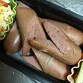 お願いひつじ's cooksnap of when they made お弁当に☆ウインナーをこんな風に切ったよ.