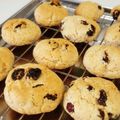 ♡礼♡'s cooksnap of when they made レーズンくるみのクッキー的スコーン.