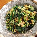 ちゃちゃまる26's cooksnap of when they made 若ごぼう葉（ふきの葉）のピーナッツ味噌.