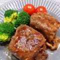 はな☆ゆう☆'s cooksnap of when they made 焼き豆腐の牛肉巻き.