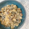 あいね亭's cooksnap of when they made 甘じょっぱいきな粉豆～黒豆茶の出がらしで.