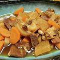 ♡ちょも♡'s cooksnap of when they made 冷凍牛スジ★こっくり大根牛スジ煮込圧力鍋.