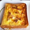 トモ２'s cooksnap of when they made ベーコン＊チーズ＊卵の❀朝食トースト.