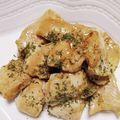 kashikon's cooksnap of when they made 鶏胸肉の生姜焼き.