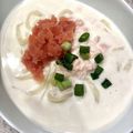 iemonuko's cooksnap of when they made やみつき！明太クリームうどん.