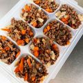 kamesayo's cooksnap of when they made ＊離乳食後期＊にんじんと玉ねぎ牛そぼろ.