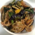 ロコママ's cooksnap of when they made サツマイモごぼうレンコン♡根菜の甘酢揚げ.