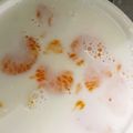 ディジェル's cooksnap of when they made 牛乳寒天(みかん入り)♡棒寒天で.