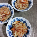 クックMO63WW☆'s cooksnap of when they made 糸こんにゃくとえのきと竹輪のきんぴら.