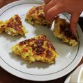 ＊ゆん吉＊'s cooksnap of when they made 1歳子供のお好み焼き.