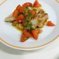 りりぃさん♡'s cooksnap of when they made 豚肉のソテー フレッシュトマトのソース.