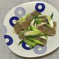 おはなすき's cooksnap of when they made 簡単★ヘルシーこんにゃく長ネギ炒め.
