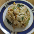 クックOYTSP1☆'s cooksnap of when they made 小エビとたまごとレタスで炒飯♪.
