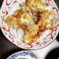 eiyoushi's cooksnap of when they made 鶏むね肉と玉ねぎのサクふわ！かき揚げ.