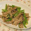 youtapapa's cooksnap of when they made インゲンと豚肉の中華風炒め.