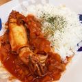 かつぞう☆'s cooksnap of when they made やりいかのトマト煮.