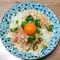 NAOばあさん's cooksnap of when they made 大根おろし卵かけオートミール(TKG可).