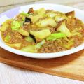 KBBキッチン☆'s cooksnap of when they made エリンギとキャベツの麻婆.