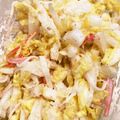 まきろんカフェ's cooksnap of when they made 白菜とカニカマのサラダ.
