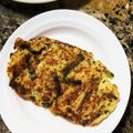 たなかno's cooksnap of when they made やまいもとニラのカリッ！トロッ！焼き♪.