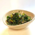 かっちゃん杉's cooksnap of when they made ご飯のお供に♪大根の葉っぱでごま油炒め.