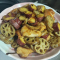 あまゆ0216's cooksnap of when they made さつまいもとれんこんと鶏胸肉の甘酢炒め.