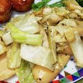 DORA＊DORA's cooksnap of when they made キャベツと魚肉ソーセージのマヨぽん炒め.
